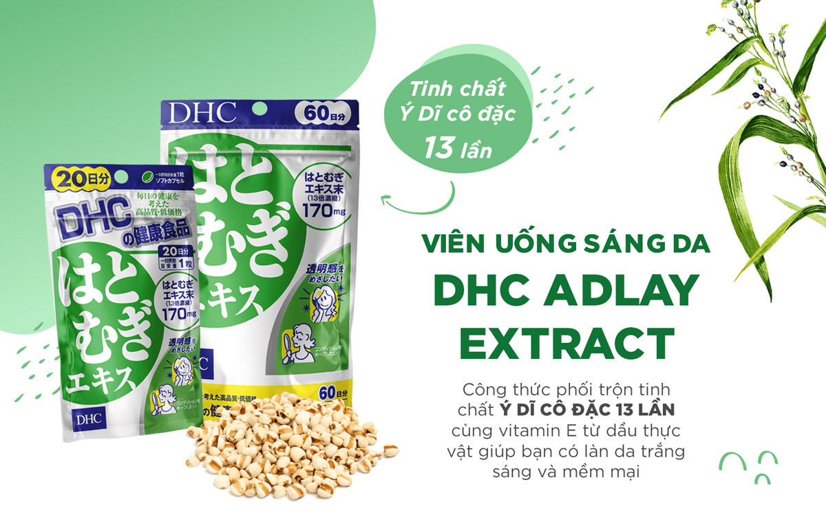 Viên Uống DHC Adlay Extract