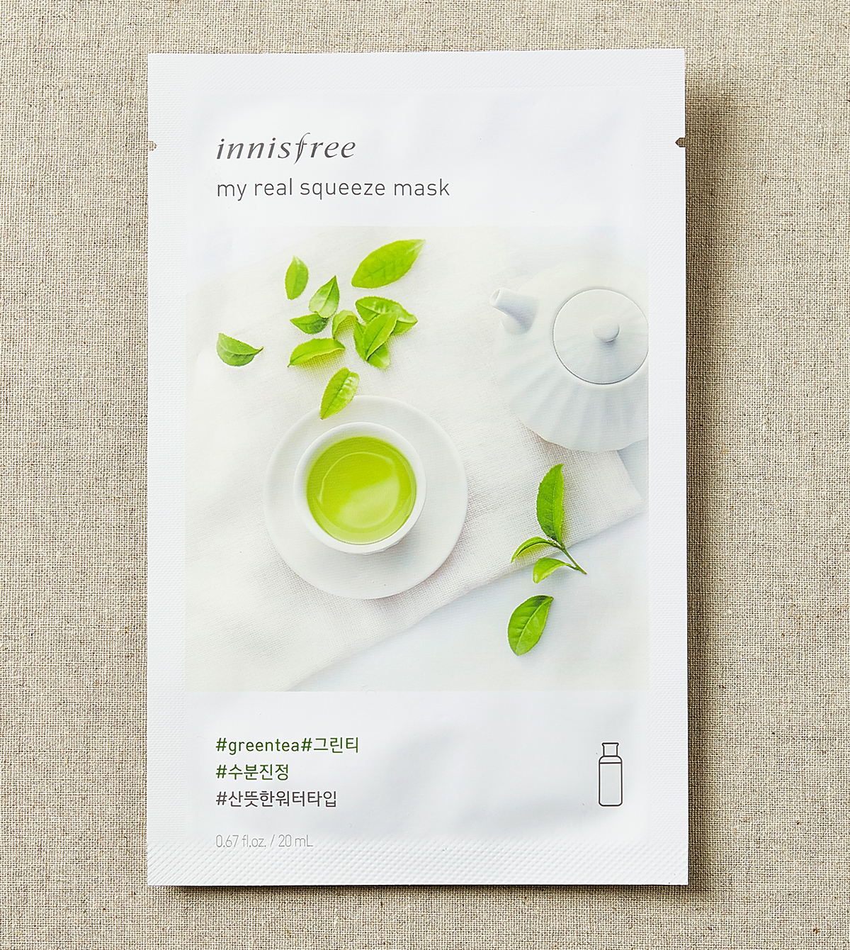 Innisfree My Real Squeeze Mask Green Tea