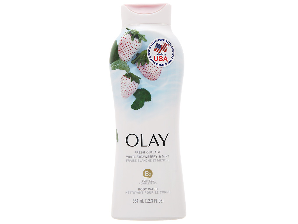 Sữa Tắm Olay Hồng Nhạt - Dâu Trắng