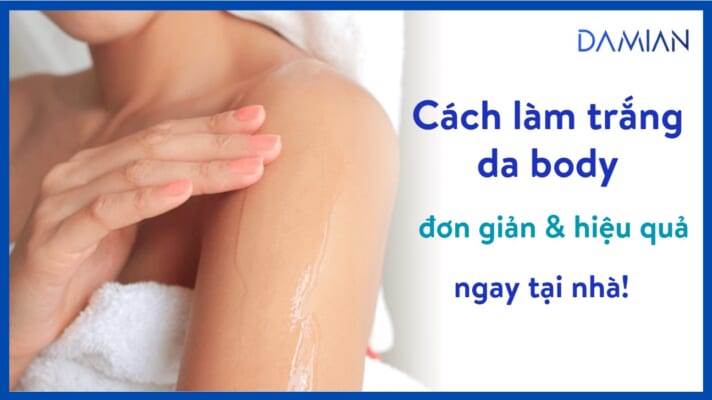 cách làm trắng da body tại nhà