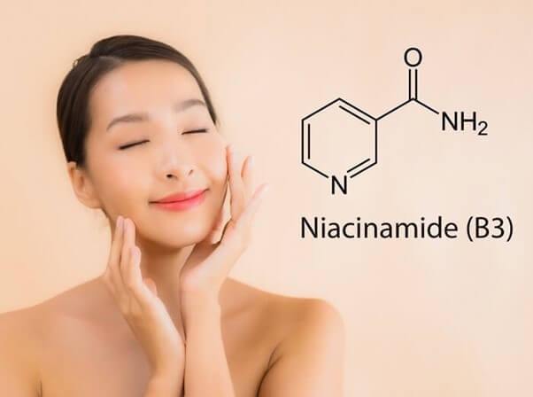 Sử dụng kem dưỡng chứa Niacinamide