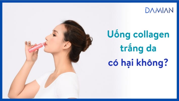 Uống collagen trắng da có hại không