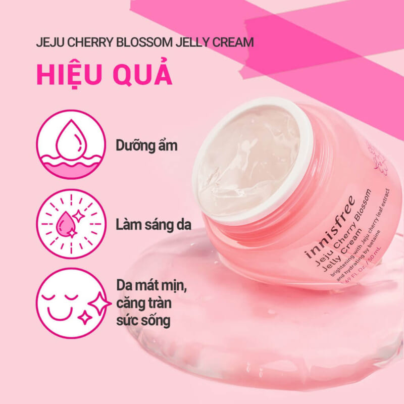 Innisfree Jeju Cherry Blossom Jelly Cream