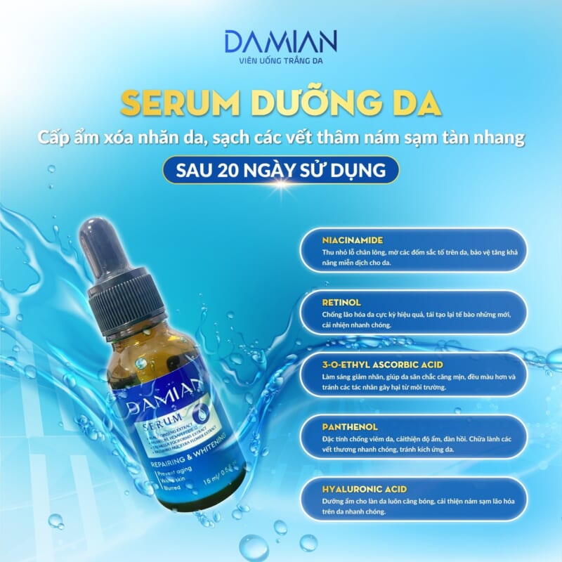 Serum dưỡng nám