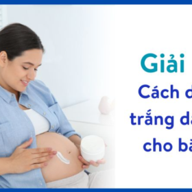 Cách dưỡng trắng da body cho bà bầu